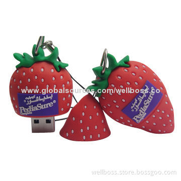 Promotiona Gift USB Flash Drive, Genuine Capacity, Customized Designs are Accepted